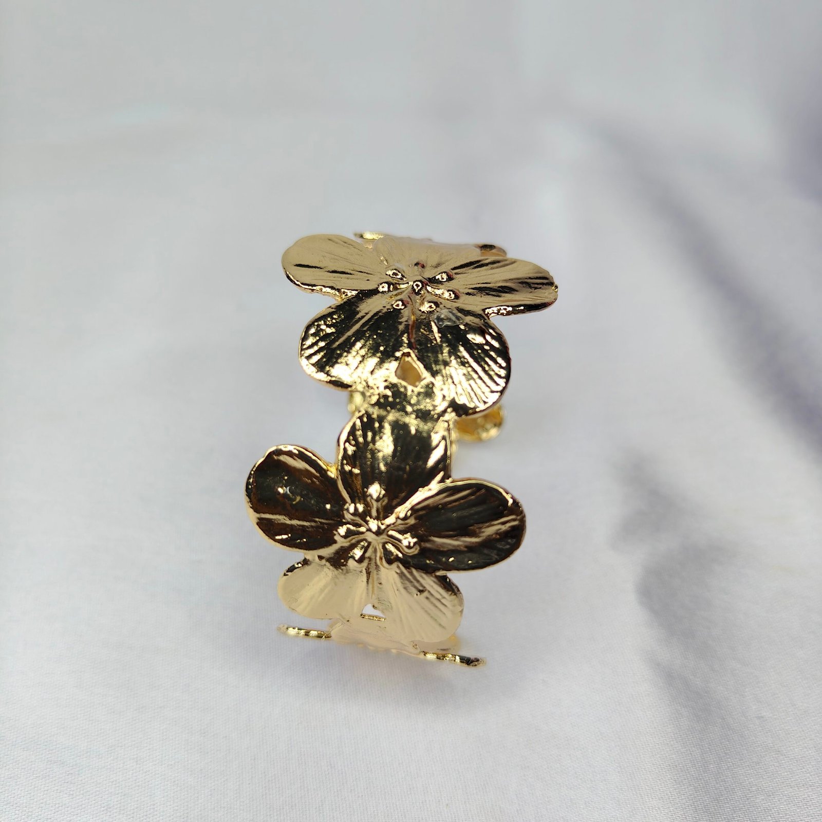 Stainless Steel Crystal Gold Color Anti Tarnish Bracelet Women Jewellery - Image 2