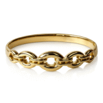 Jevaya 18K Gold Plated Chain Link Design Anti-Tarnish Bracelet for Women – Elegant & Durable Jewelry