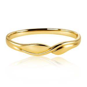 Jevaya 18K Gold Plated Twisted Design Anti-Tarnish Bracelet for Women – Elegant & Durable Jewelry