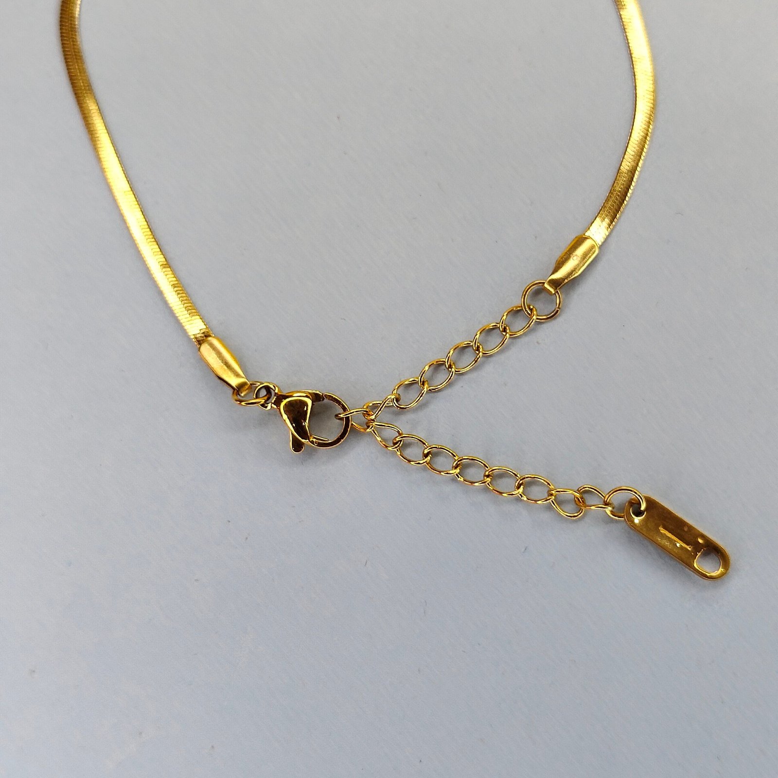 Gold Plated Floral Pendant Necklace with Enamel Detailing clasp