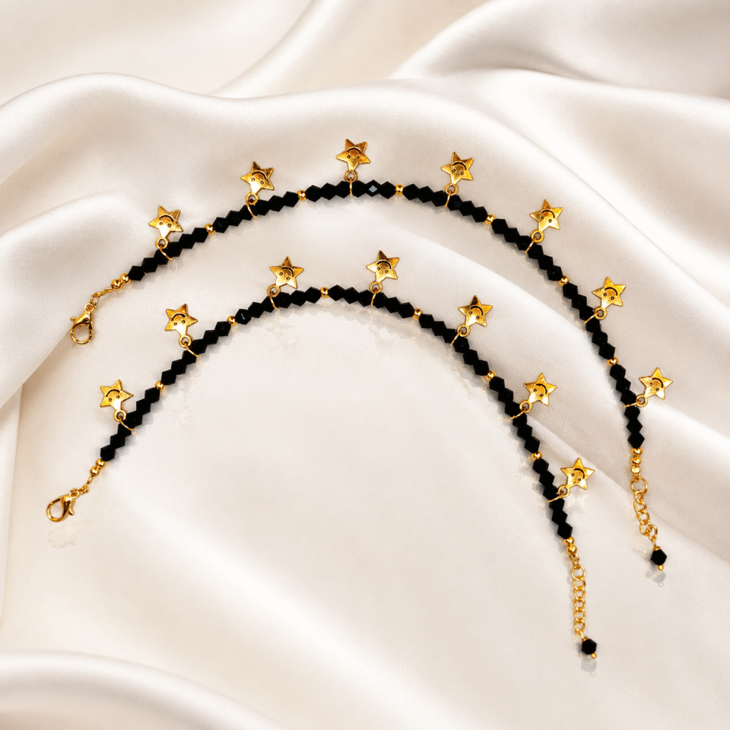Star Anklet for Baby Girl